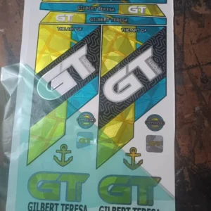 3d Cricket Bat Stickers